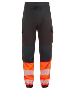 Portwest FR438 PW3 Modaflame HVO Class 1 FR Jogger in Black/Orange