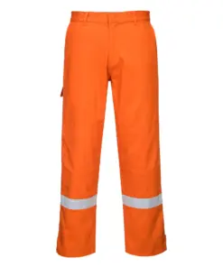 Portwest FR445 Bizflame Work FR Women's Trousers in Orange