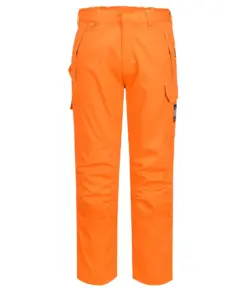 Portwest FR448 Bizflame Work FR Trousers in Orange