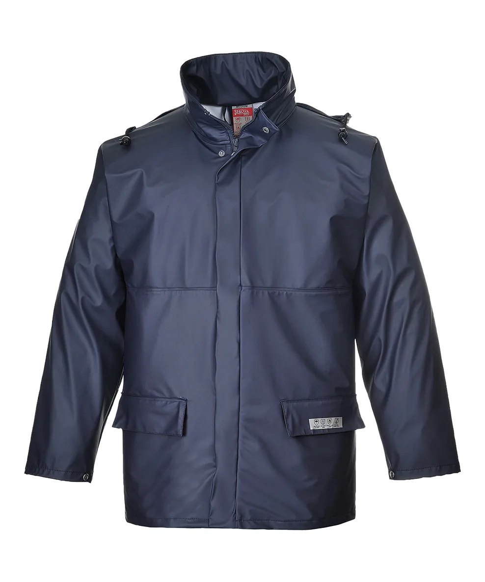 Portwest FR46 Sealtex Flame FR Jacket in Navy