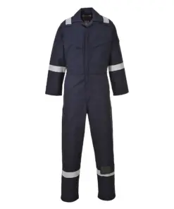 Portwest FR50 Bizflame Work FR Coverall in Navy