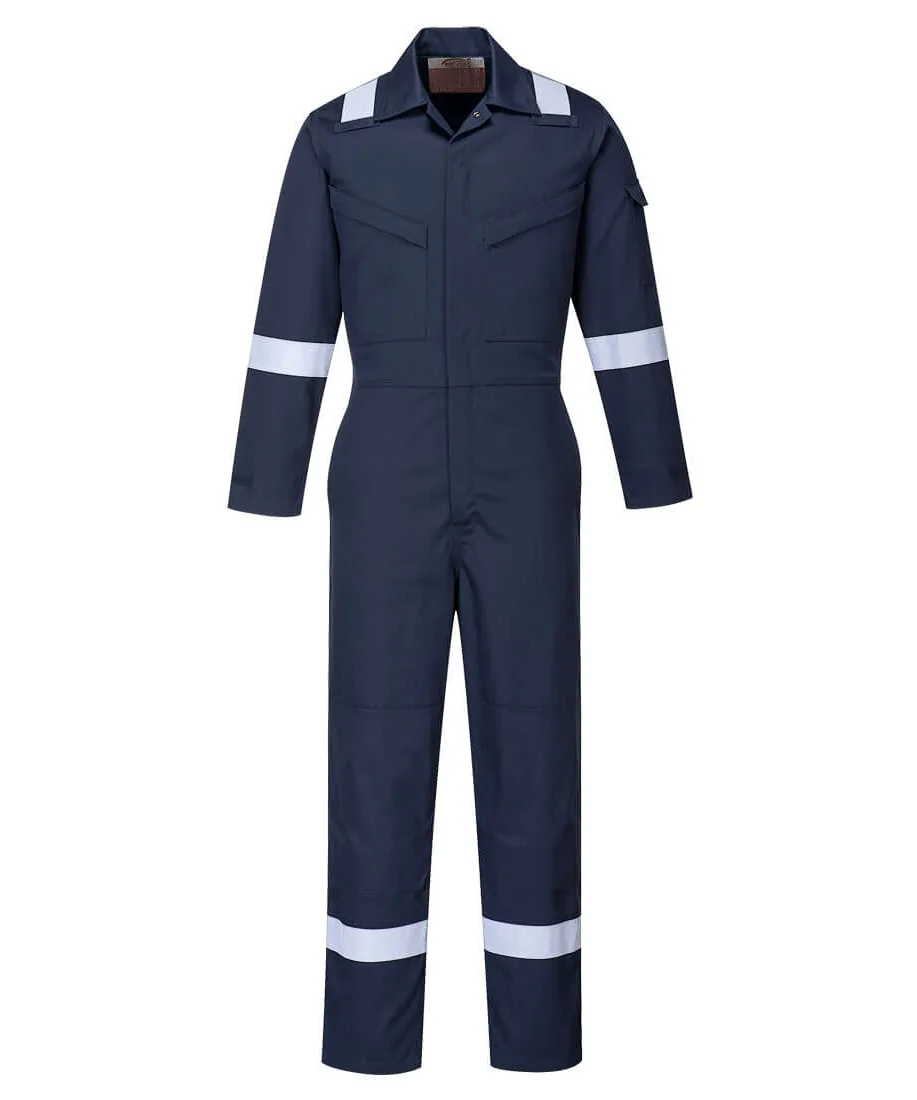 Portwest FR51 Bizflame Work FR Women's Coverall in Navy