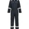 Portwest FR513 Bizflame Work+ FR Coverall in Black