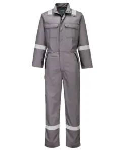 Portwest FR513 Bizflame Work+ FR Coverall in Grey
