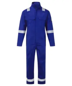 Portwest FR513 Bizflame Work+ FR Coverall in Royal Blue