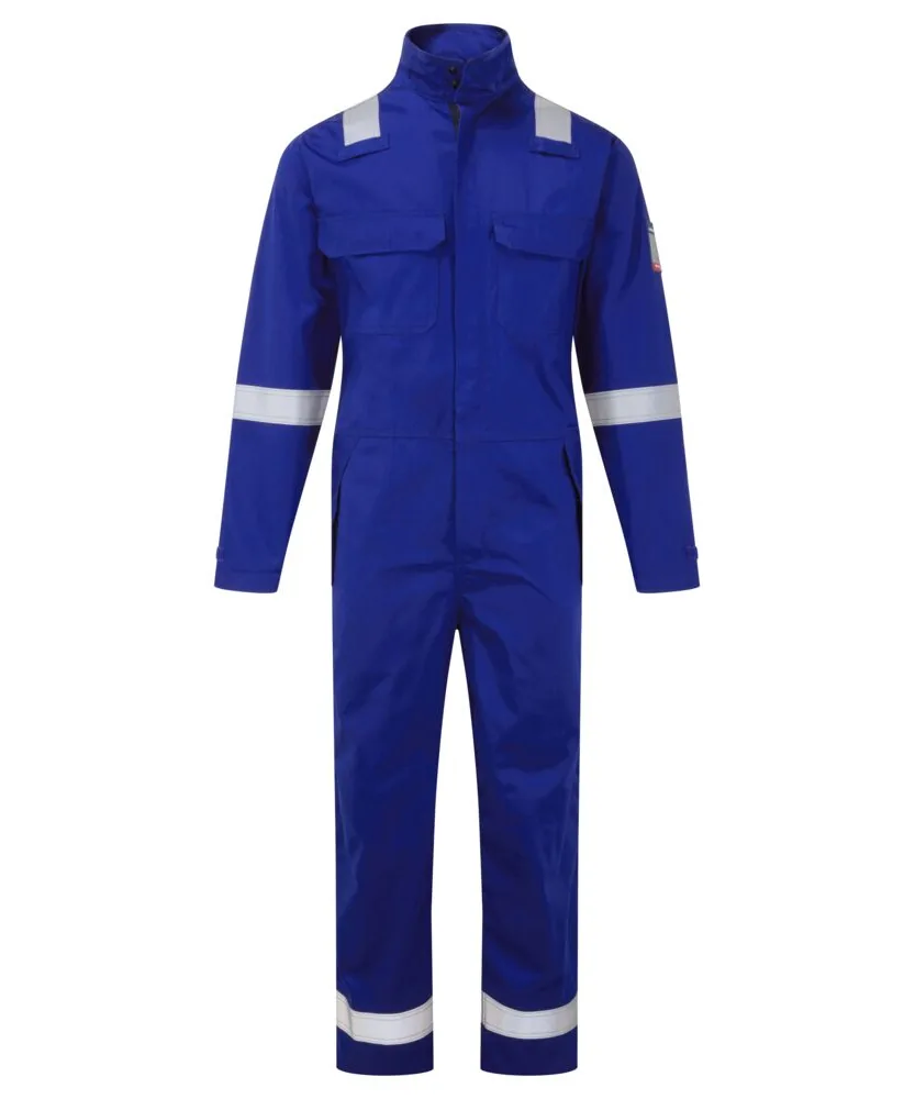 Portwest FR513 Bizflame Work+ FR Coverall in Royal Blue