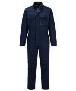 Portwest FR527 Bizflame Work FR Coverall in Navy