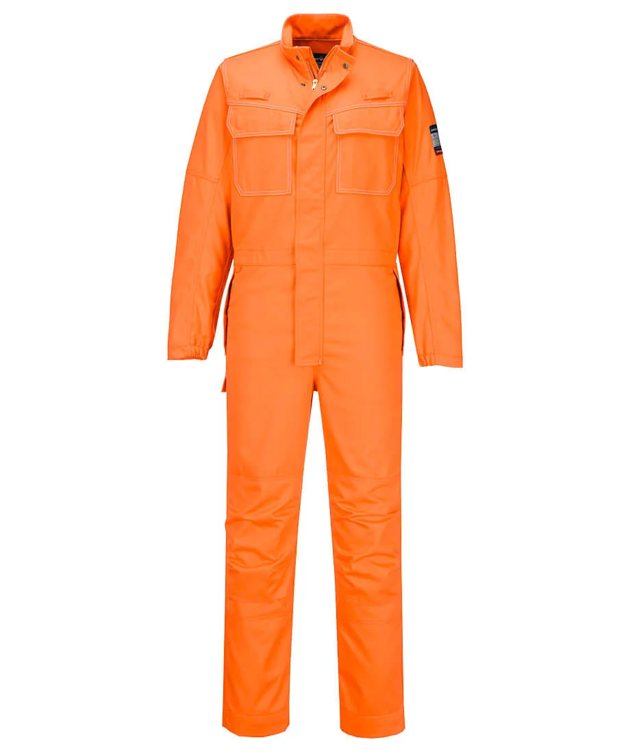 Portwest FR527 Bizflame Work FR Coverall in Orange