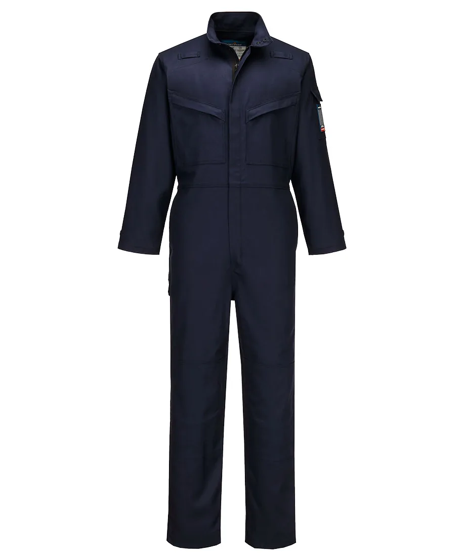 Portwest FR529 Bizflame Industry FR Coverall in Navy