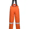 Portwest FR58 Bizflame Work FR Insulated Bib and Brace in Orange