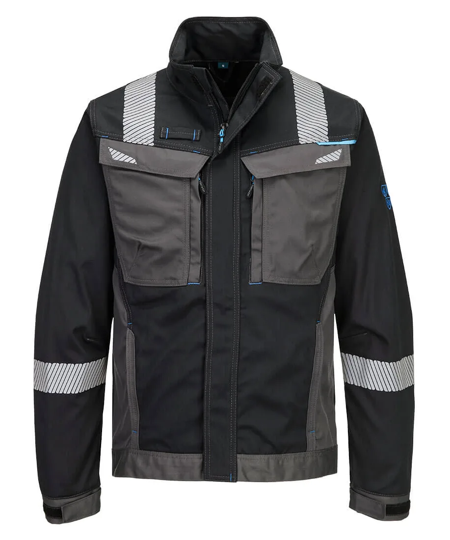 Portwest FR602 WX3 Modaflame Work FR Jacket in Black