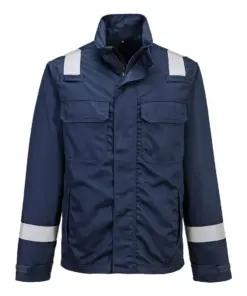 Portwest FR609 Bizflame Work+ FR Jacket in Navy