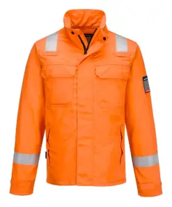 Portwest FR609 Bizflame Work+ FR Jacket in Orange
