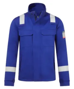 Portwest FR609 Bizflame Work+ FR Jacket in Royal Blue