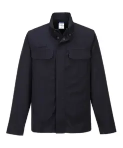 Portwest FR65 Aluflame Work Molten Metal FR Jacket in Navy