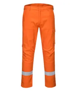Portwest FR66 Bizflame Industry FR Trousers in Orange