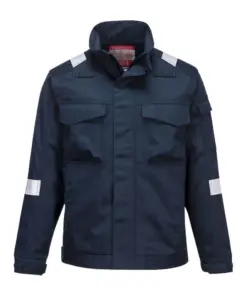 Portwest FR68 Bizflame Industry FR Jacket in Navy