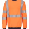 Portwest FR703 Modaflame Knit HVO FR Sweatshirt in Orange