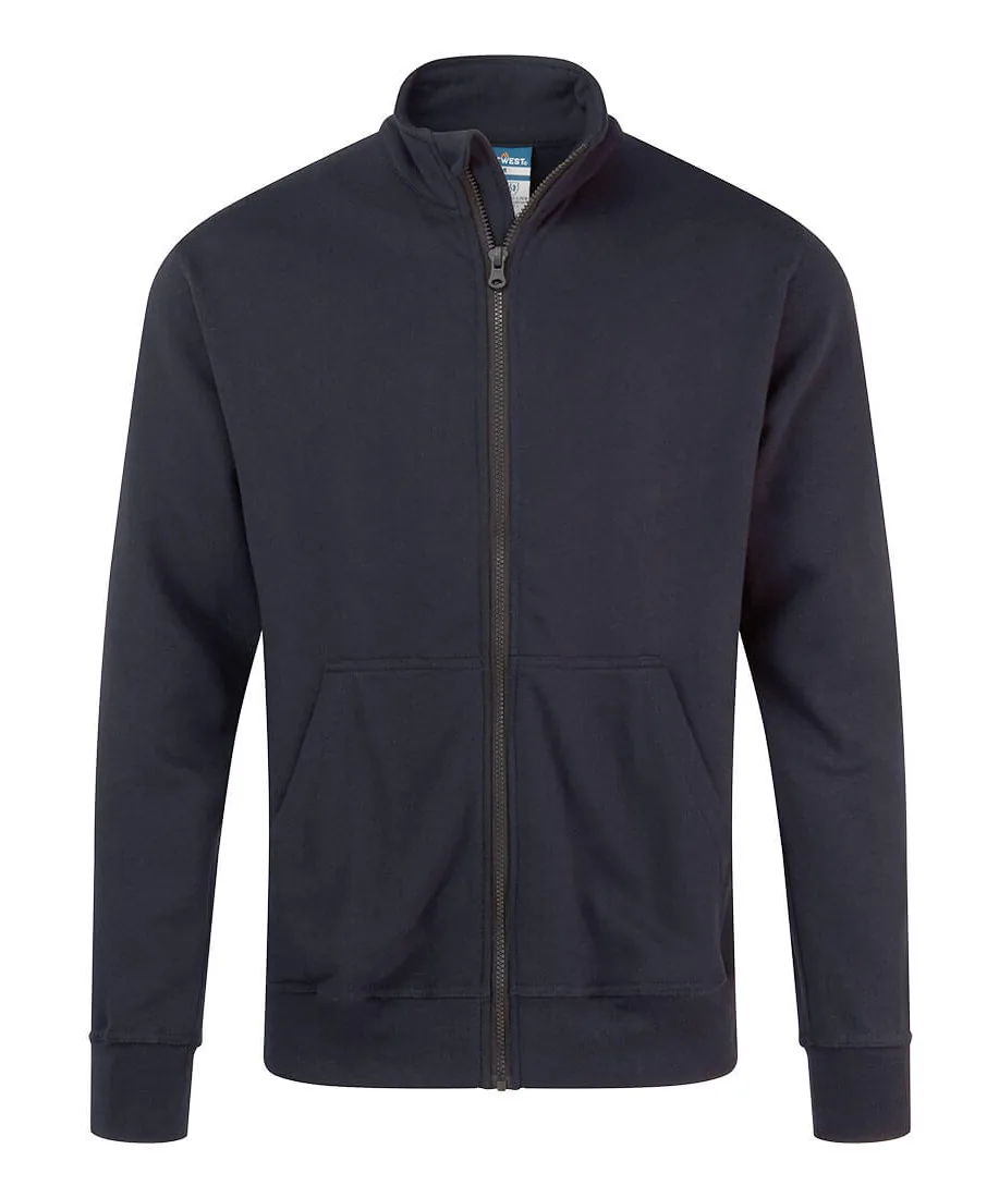 Portwest FR738 Modaflame Knit FR Full Zip Sweatshirt in Navy