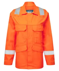 Portwest FR740 Bizflame Work FR Women's Jacket in Orange