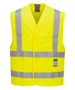 Portwest FR75 Bizflame Hi-Vis FR Vest in Yellow