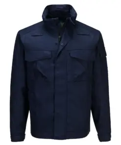 Portwest FR750 Bizflame Industry FR Jacket in Navy