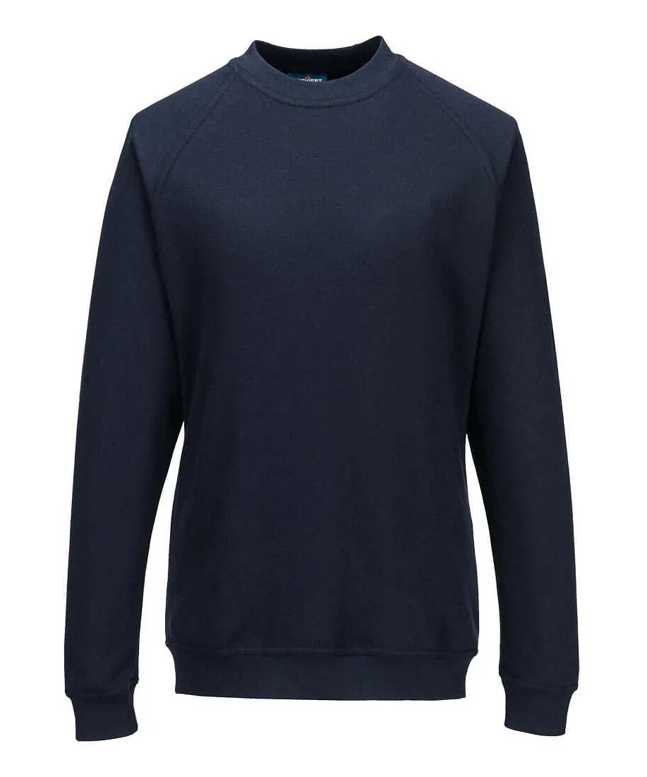 Portwest FR759 Modaflame Knit FR Women's Sweatshirt in Navy