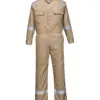 Portwest FR94 Bizflame 88/12 Iona FR Coverall in Khaki