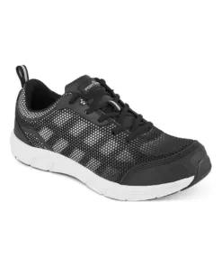 Portwest FT15 Steel Textile Trainer S1P FO SR in Black/White