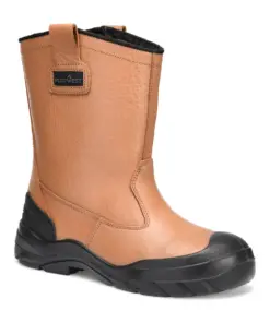 Portwest FT23 Steel Leather Winter Rigger S3 CI HI FO SC SR in Tan