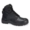 Portwest FT30 Steel Leather Ankle Boot S3 SC HRO HI CI LG SR FO in Black