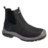Portwest FV02 Steel Action Nubuck Dealer Boot S7 SC FO SR in Black/Grey