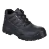 Portwest FW10 Steel Split Leather Mid Boot S1P SR in Black
