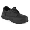 Portwest FW14 Steel Split Leather Low Shoe S1P SR in Black