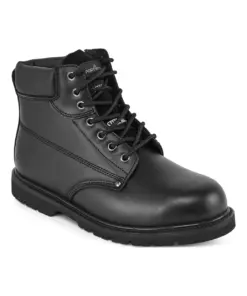 Portwest FW16 Steel Action Leather Ankle Boot SBP HRO in Black