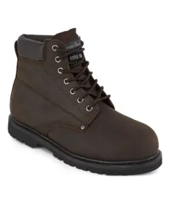 Portwest FW17 Steel Leather Welted Ankle Boot SB HRO in Brown