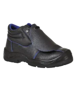 Portwest FW22 Steel Leather Metatarsal Boot S3 SR FO M HRO in Black