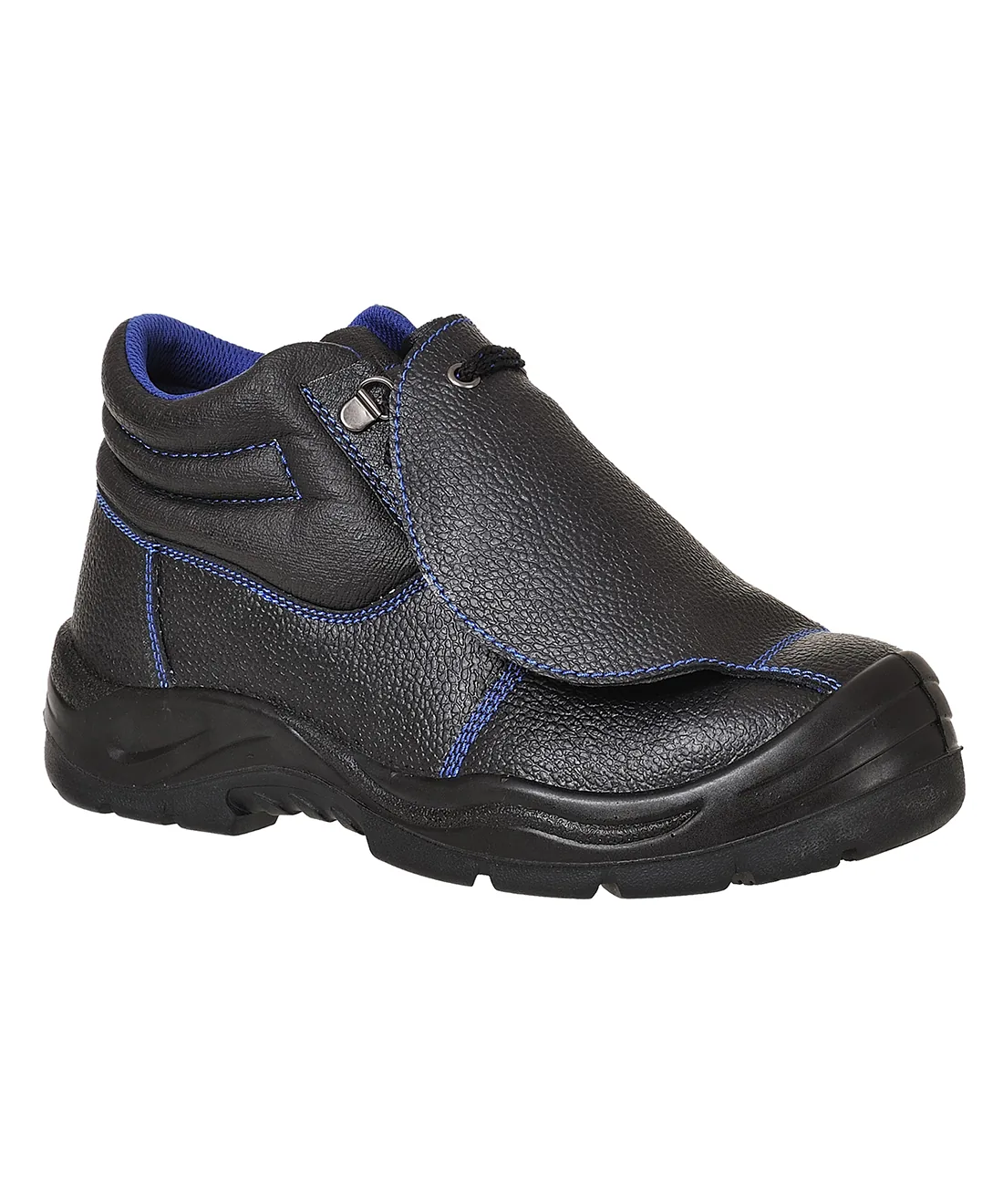 Portwest FW22 Steel Leather Metatarsal Boot S3 SR FO M HRO in Black