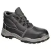 Portwest FW23 Steel Action Leather Mid Boot S3 SR FO in Black