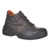 Portwest FW24 Steel Action Leather Mid Boot S3 SRC in Black