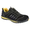 Portwest FW34 Steelite Lusum Safety Trainer S1P HRO SR in Black