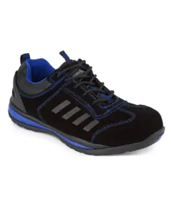 Portwest FW34 Steelite Lusum Safety Trainer S1P HRO SR in Blue