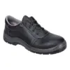Portwest FW43 Steel Leather Low Shoe S3 SRC in Black