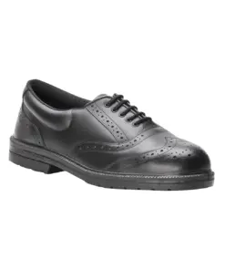 Portwest FW46 Steelite Executive Brogue S1P in Black