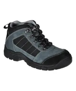 Portwest FW63 Steel Leather Ankle Boot S1P SR in Black