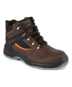 Portwest FW69 Steel Leather Hiker Boot S3 SR FO in Brown