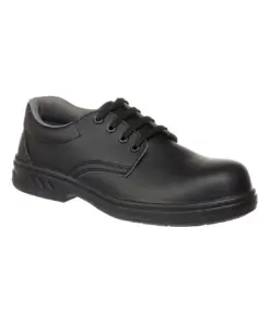 Portwest FW80 Steel Microfibre Low Shoe S2 FO SR in Black