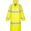 Portwest H445 Hi-Vis Rain Coat 122cm in Yellow