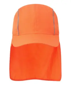Portwest HA22 Breathable Sun Shield Cap in Orange