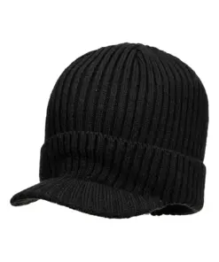 Portwest HA24 Beanie Hat with Peak in Black